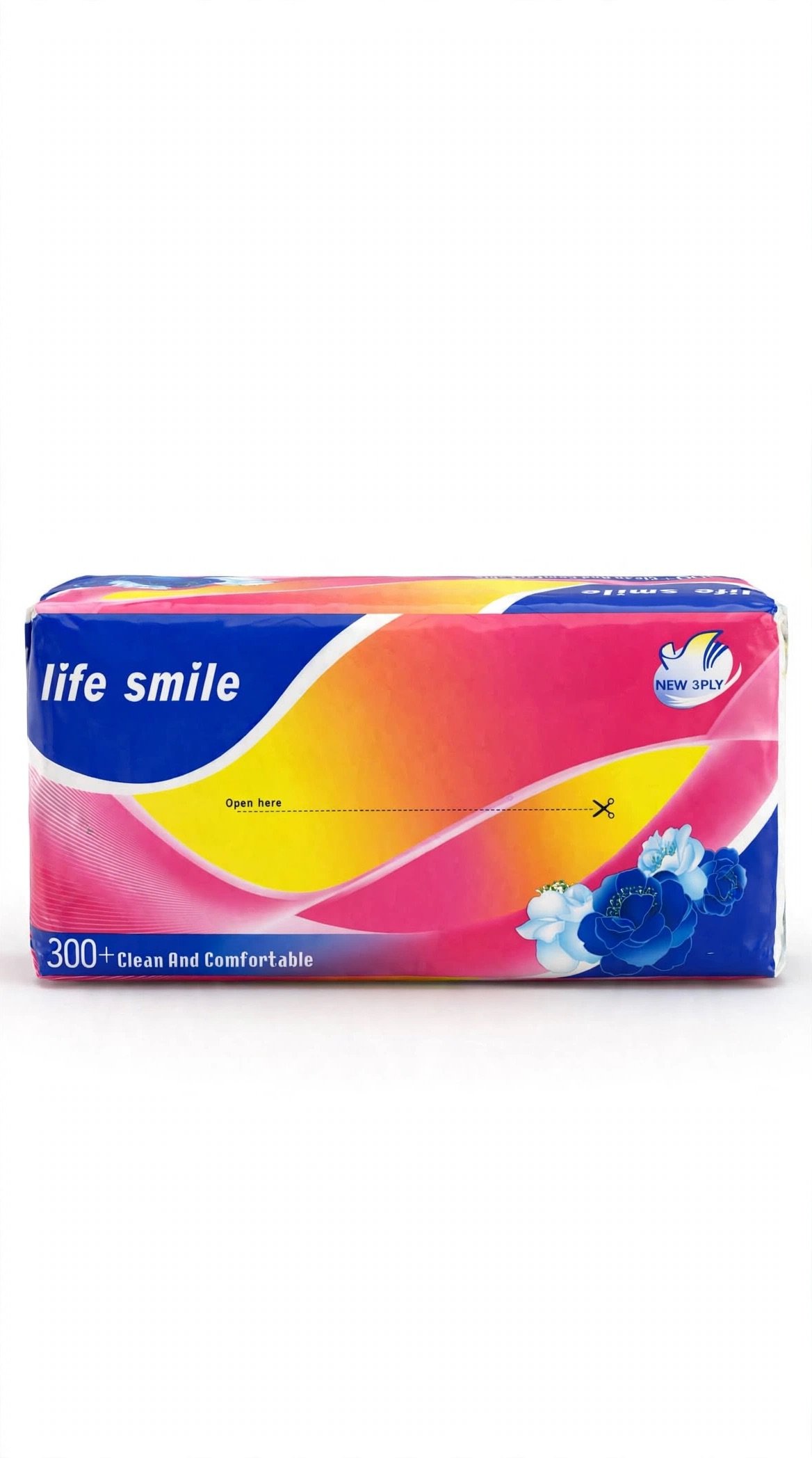 Life smile 3 ply 300+clean and comfortable