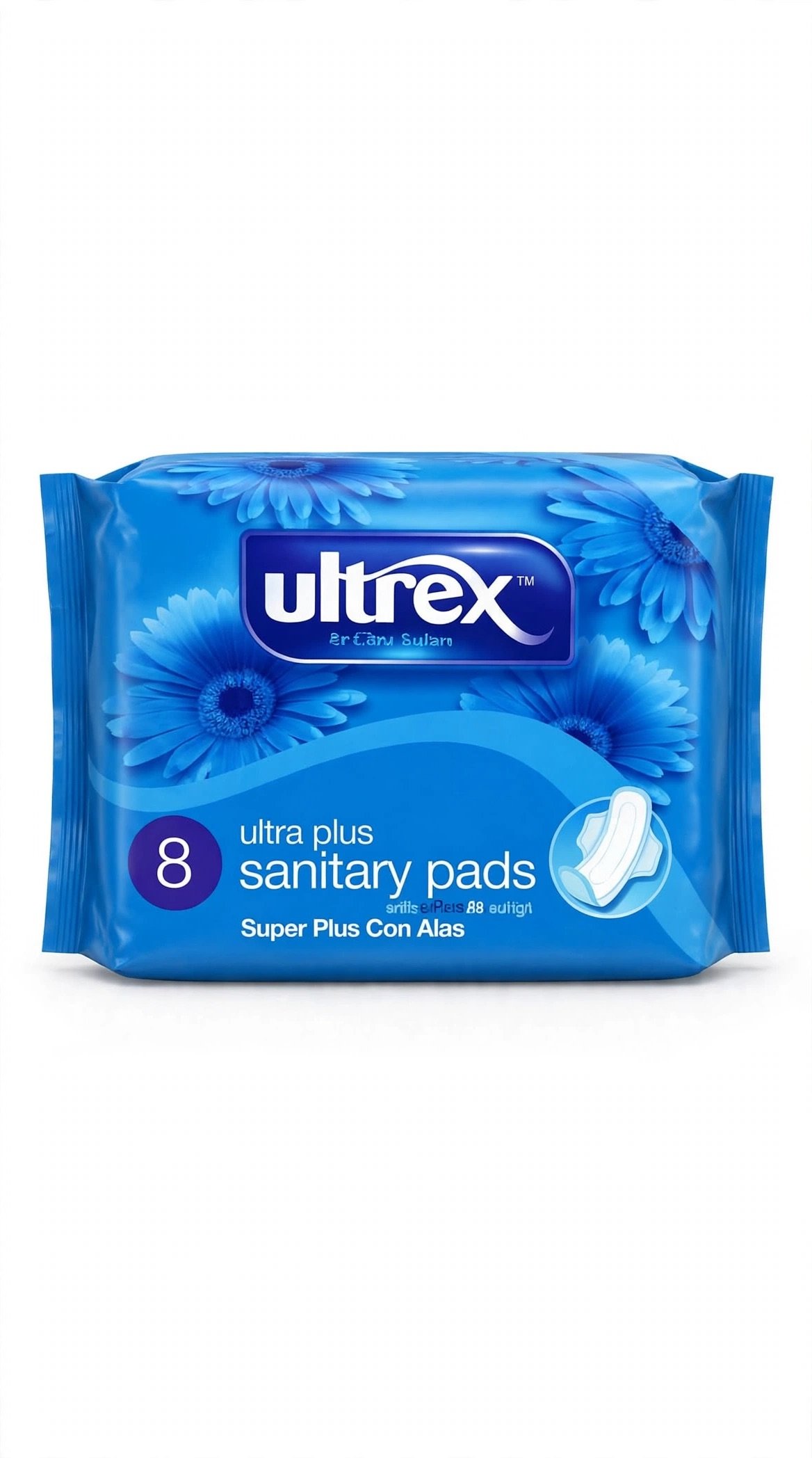 Ultrex sanitary pads super plus con alas