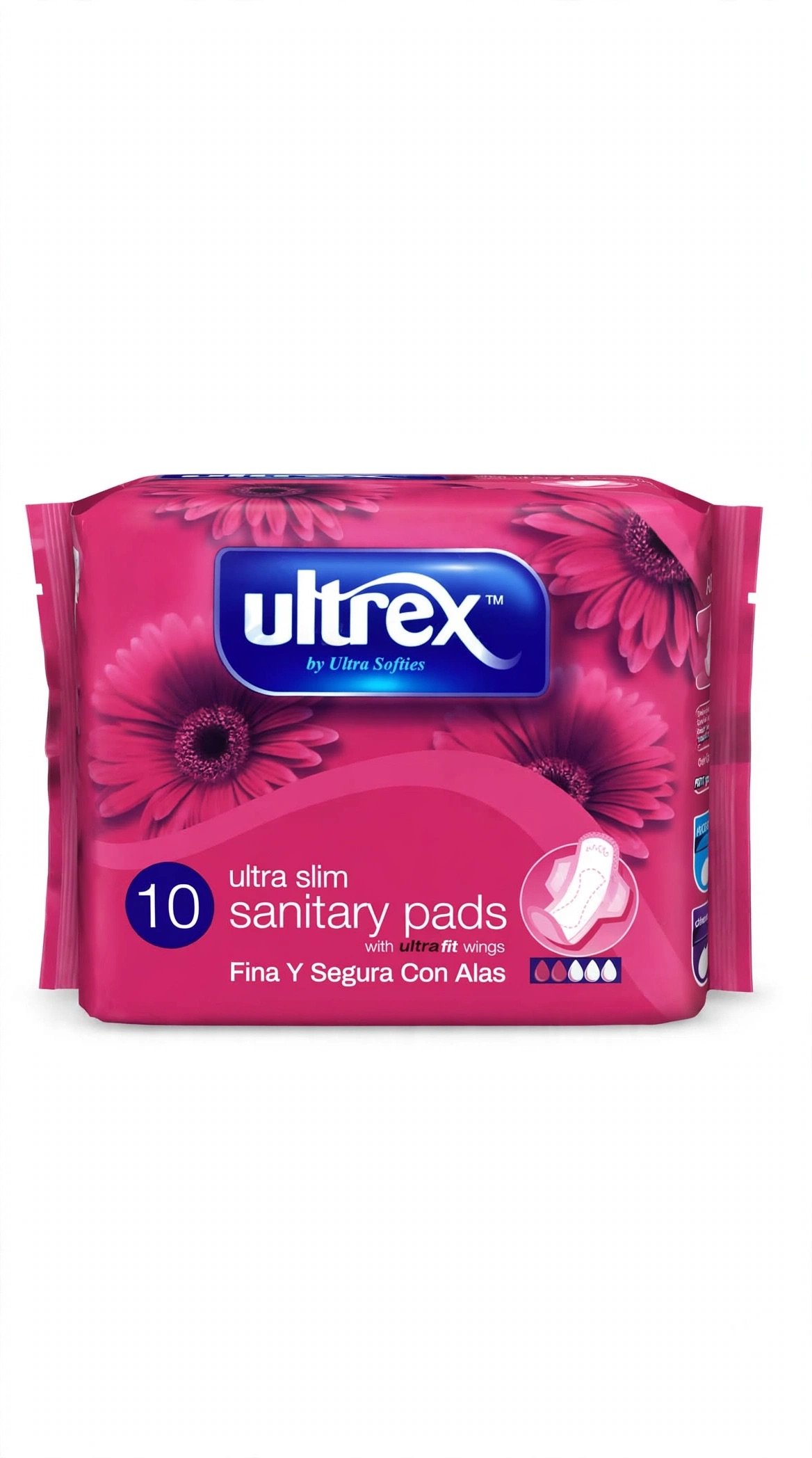 Ultrex sanitary pads ultra slim 10