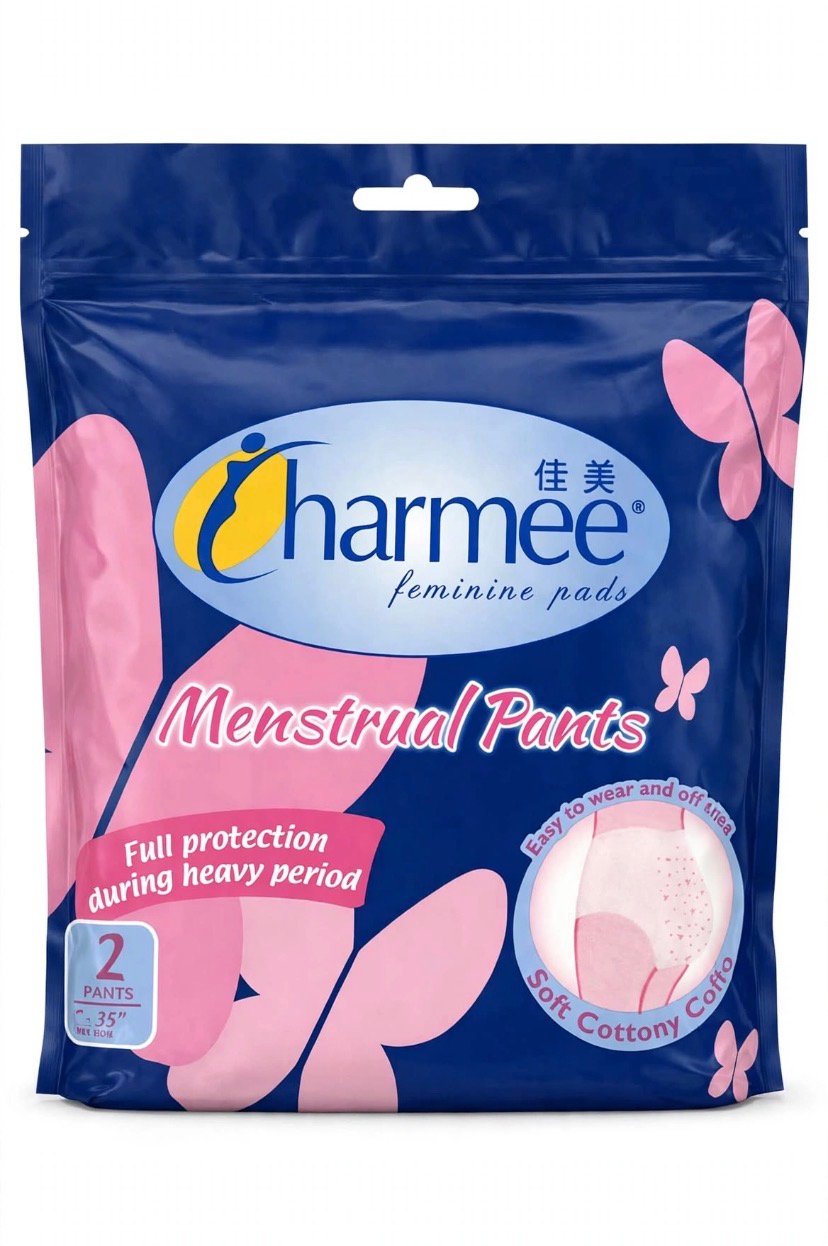 Charmee feminine pads all size