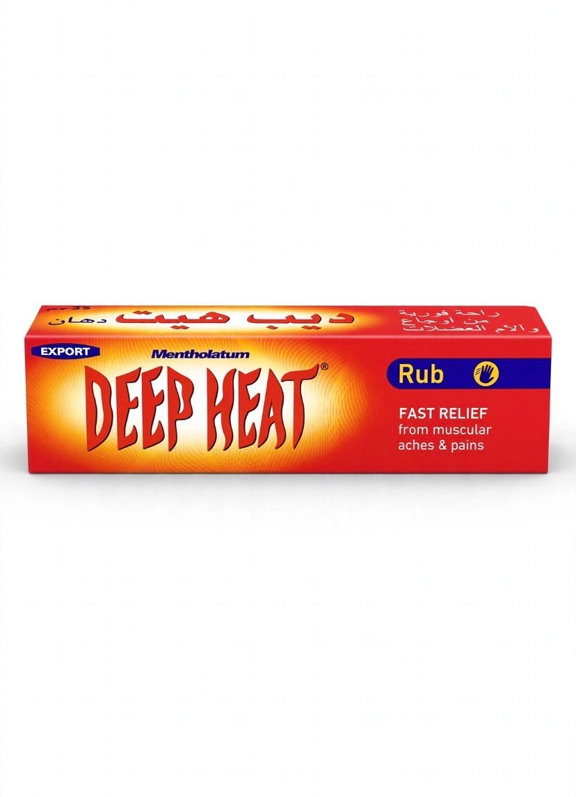 Deep heat fast relief from muscular aches & pain