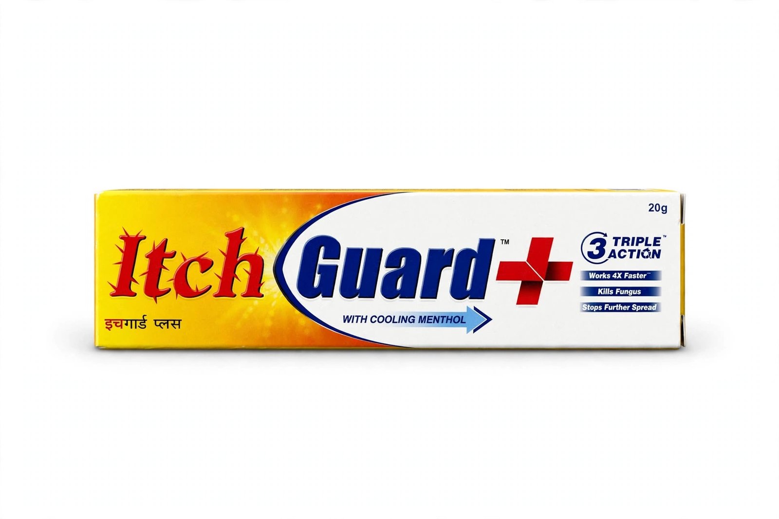 Itch guard 3triple action with cool menthol 20g