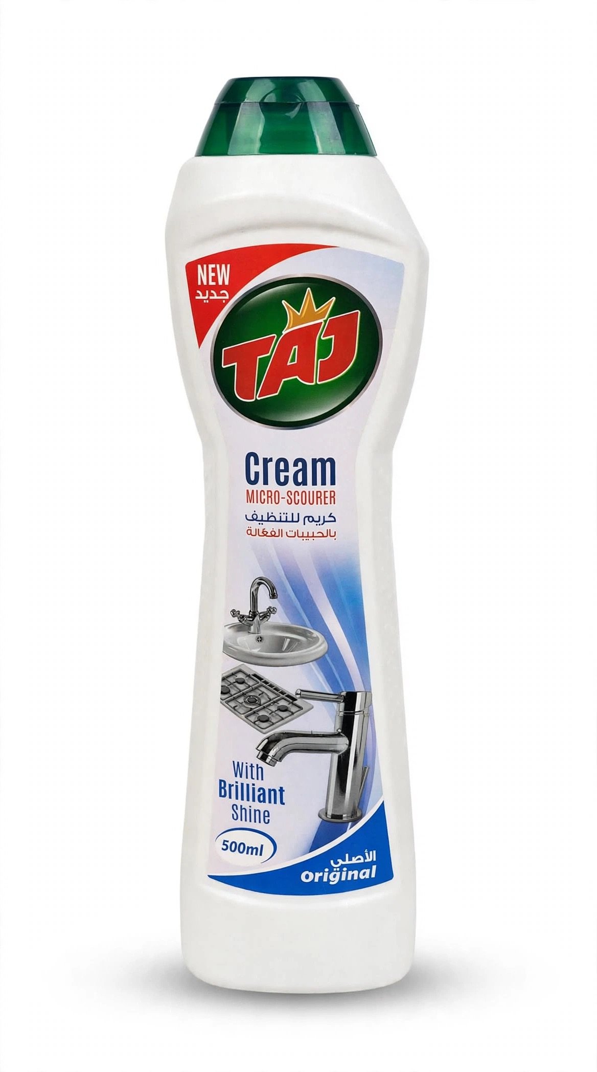 Taj Cream Micro-Scourer With Brilliant Shine Original - 500ml
