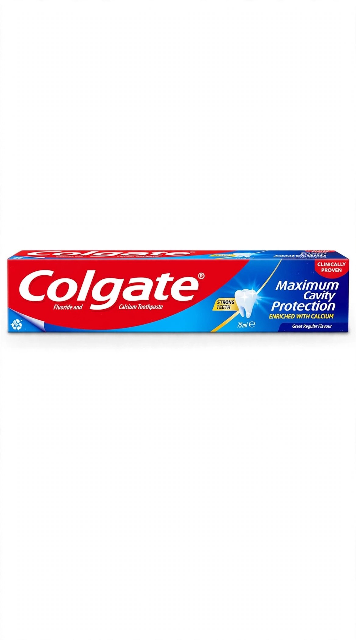 Colgate Fluoride and Calcium Toothpaste 75ml