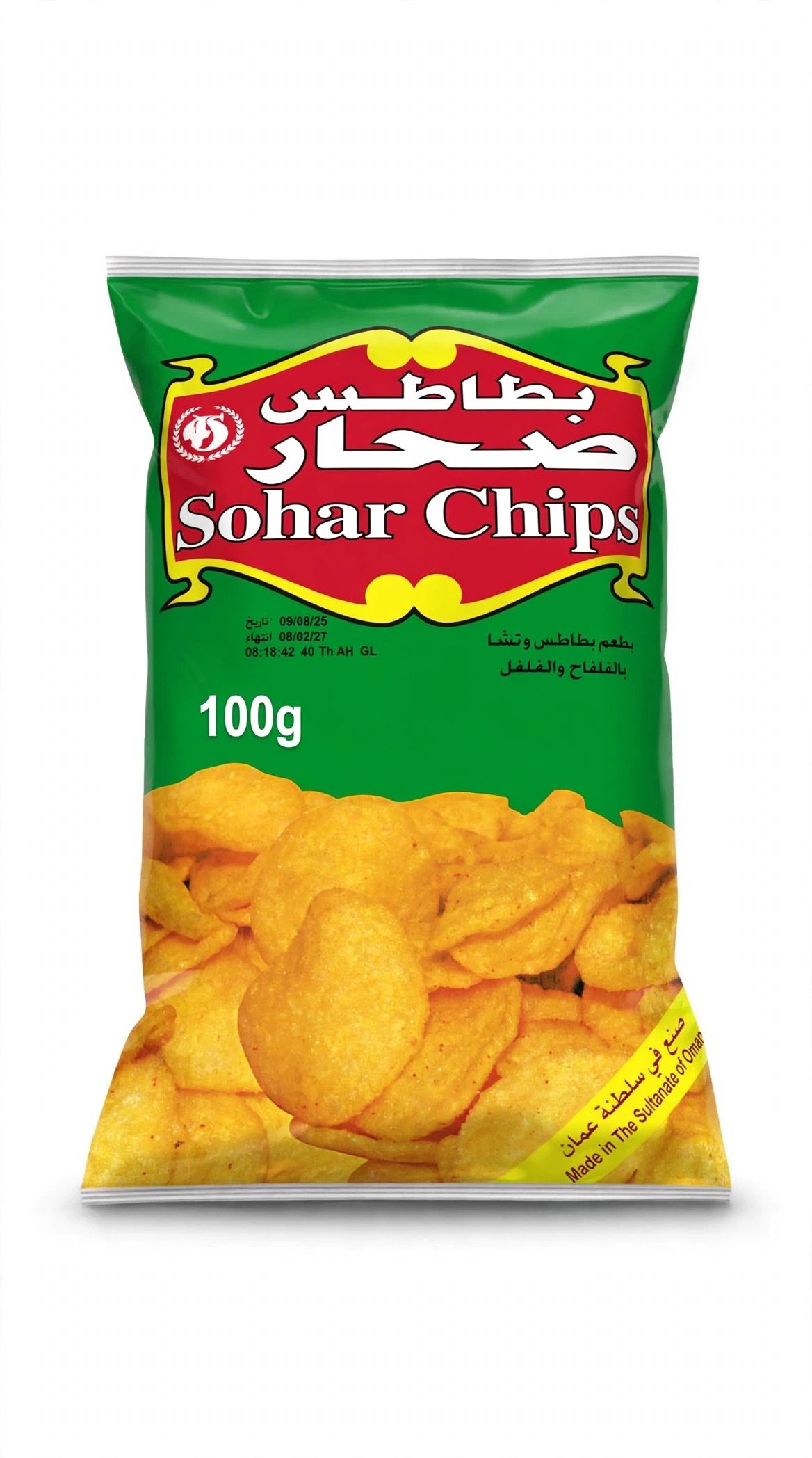 Sohar Chips Potato Chips 100g