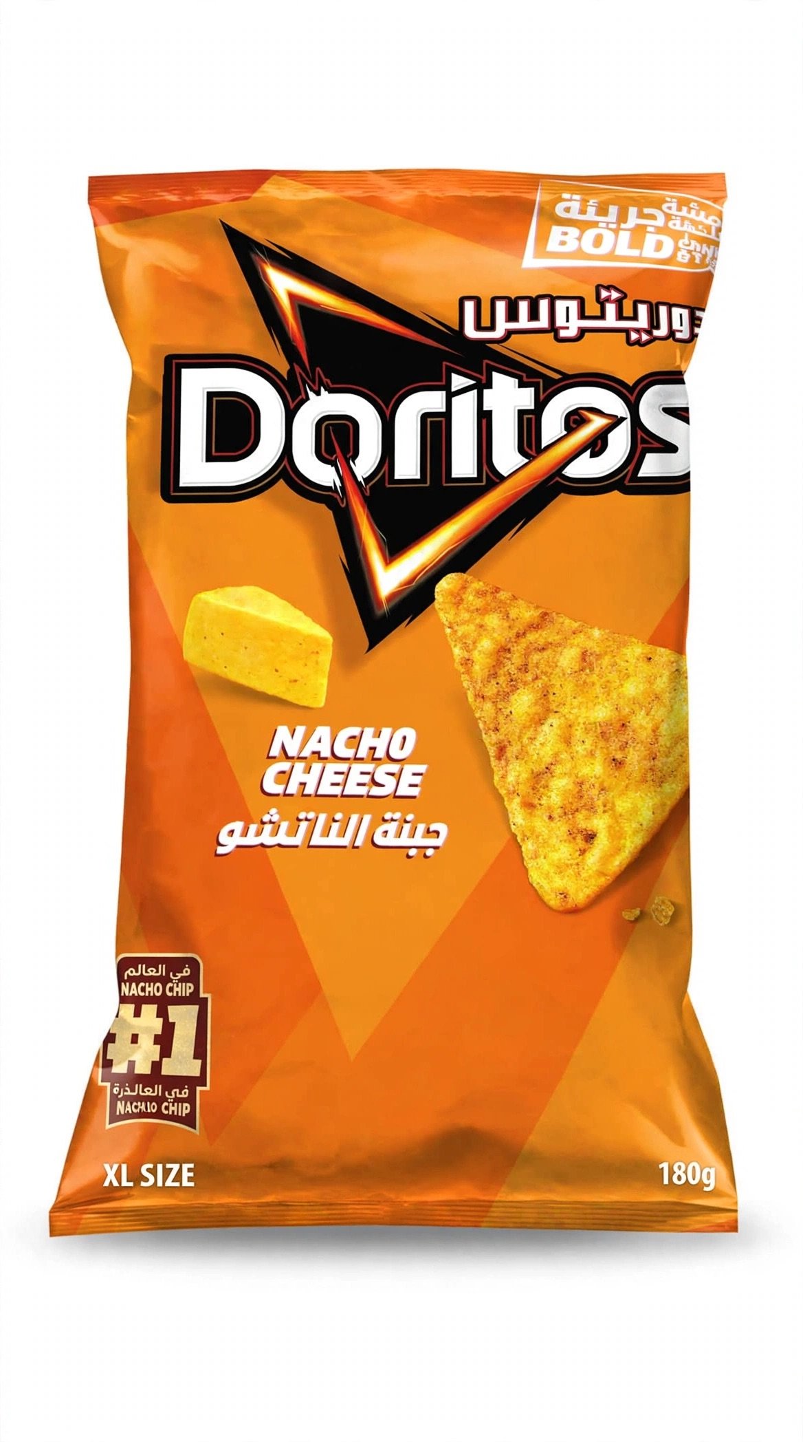 Doritos Nacho Cheese Tortilla Chips 180g