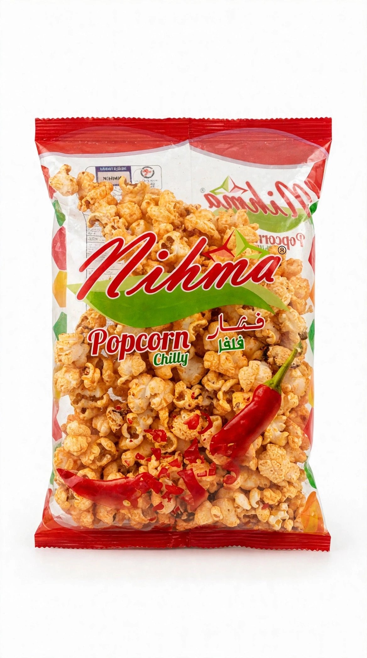 Nihma Popcorn Chilly - فشار فلفل - Spicy Chilli Popcorn 50g