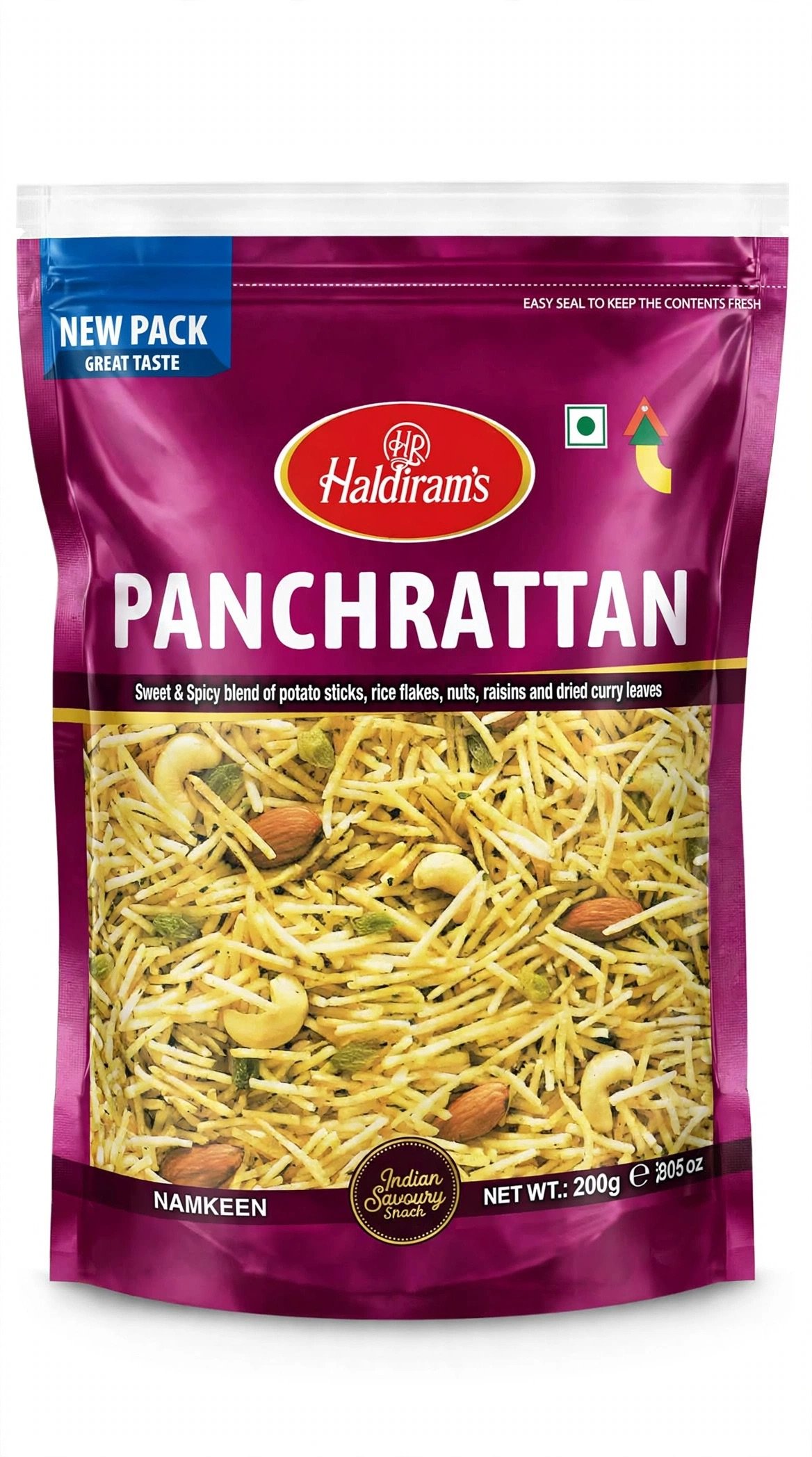Haldiram's Panchrattan Namkeen - Sweet & Spicy Mix 200g