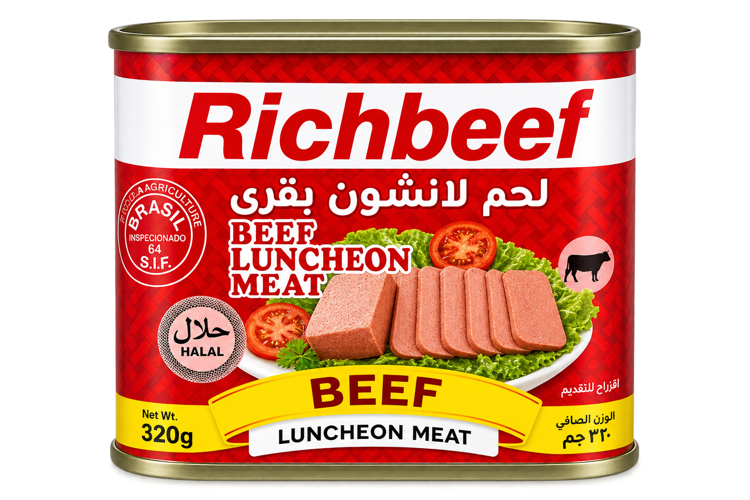 Richbeef Beef Luncheon Meat – 320 g