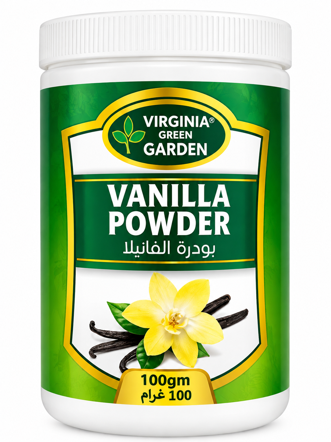 Virginia Green Garden Vanilla Powder 100g