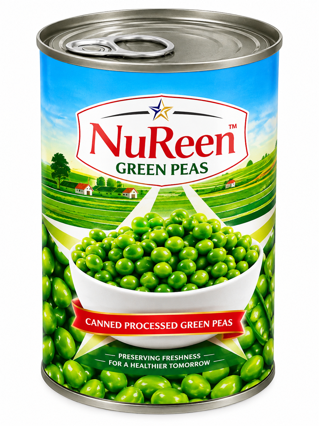 NuReen Green Peas 400g