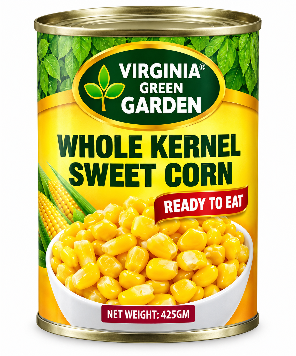 Virginia Green Garden Whole Kernel Sweet Corn  425g
