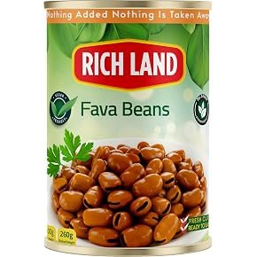Rich land fava beans 400g