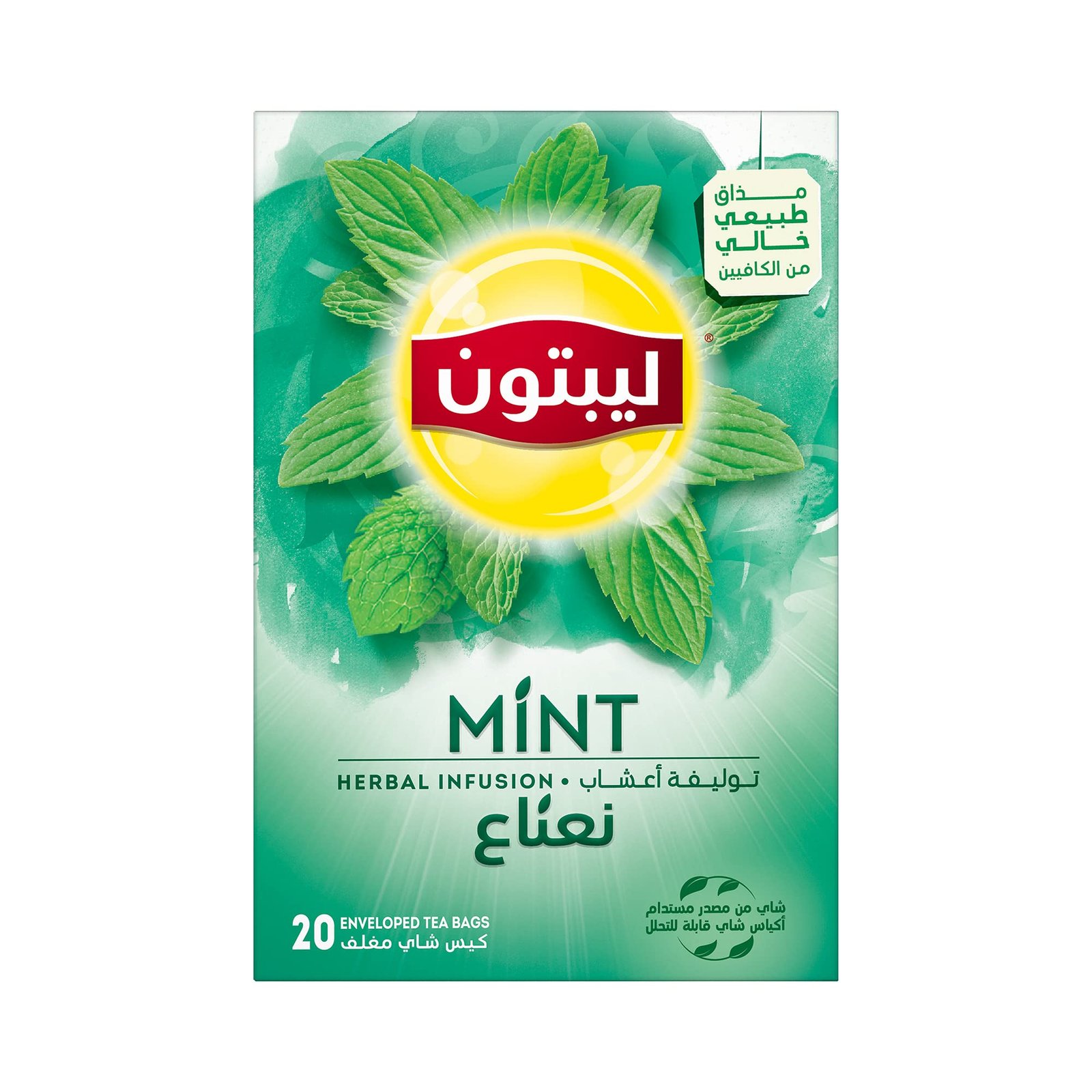 Lipton Mint Herbal Infusion 20 tea bags