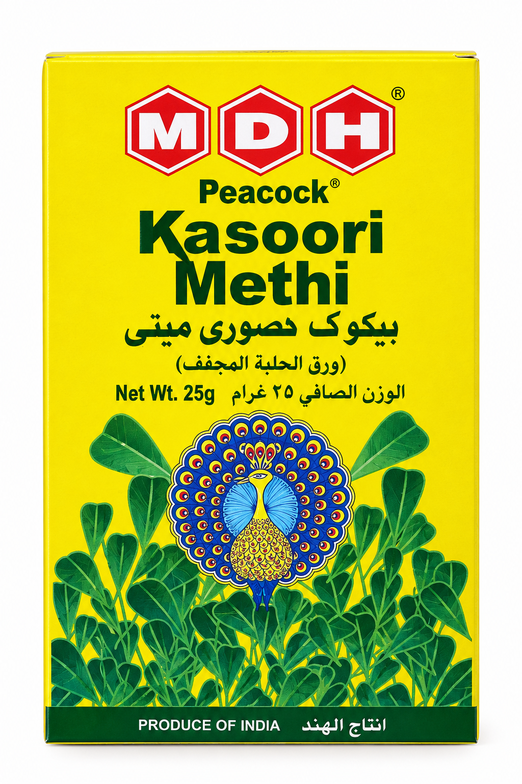 MDH Peacock Kasoori Methi – 25g