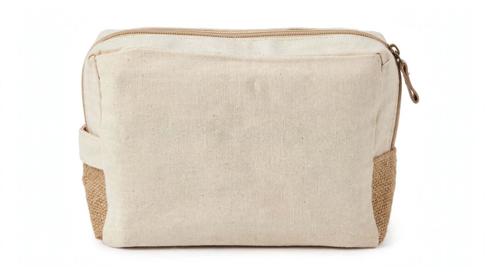 Cotton bag & jute nature pouch small
