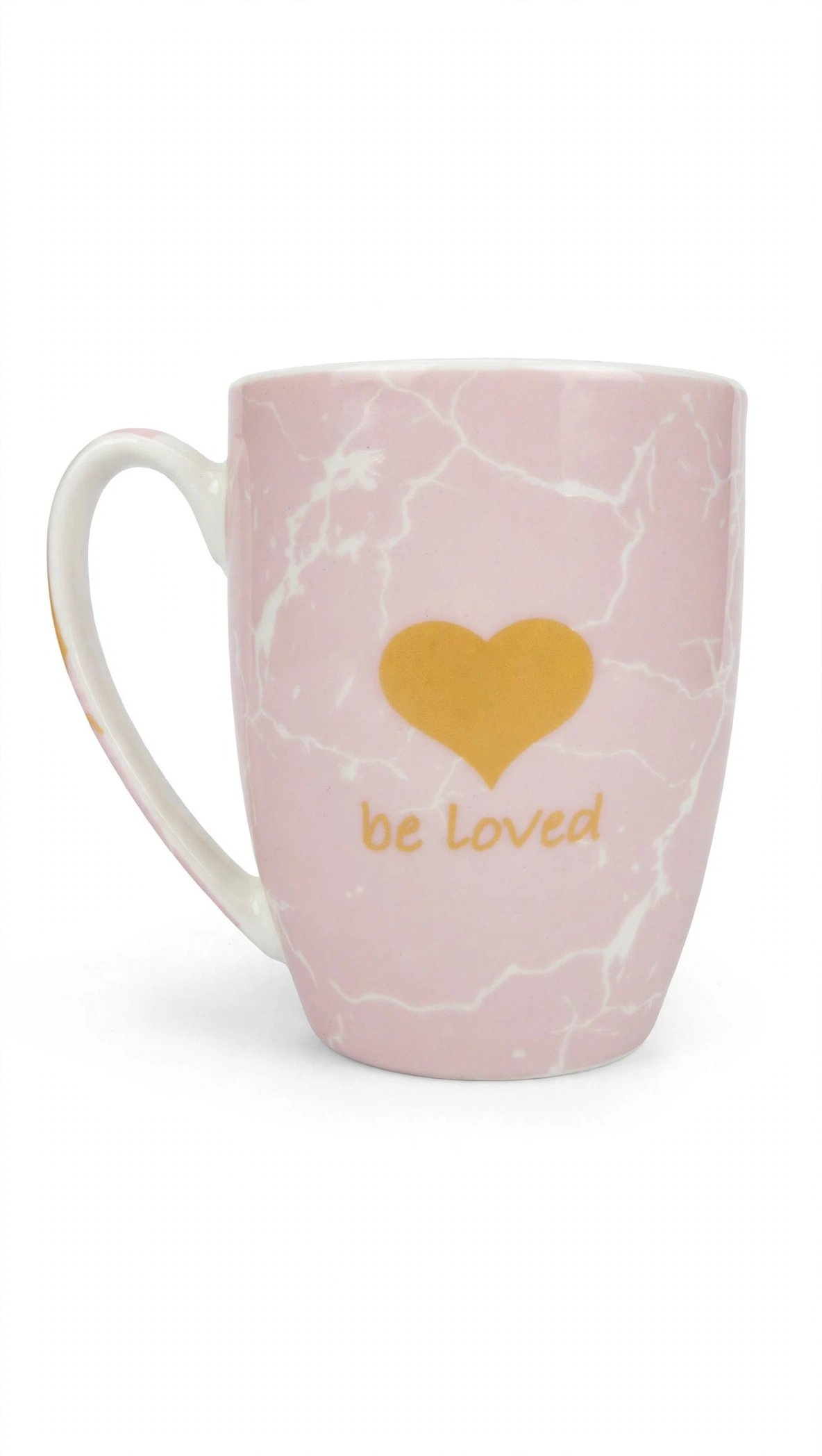 Ceramic pink marble medium